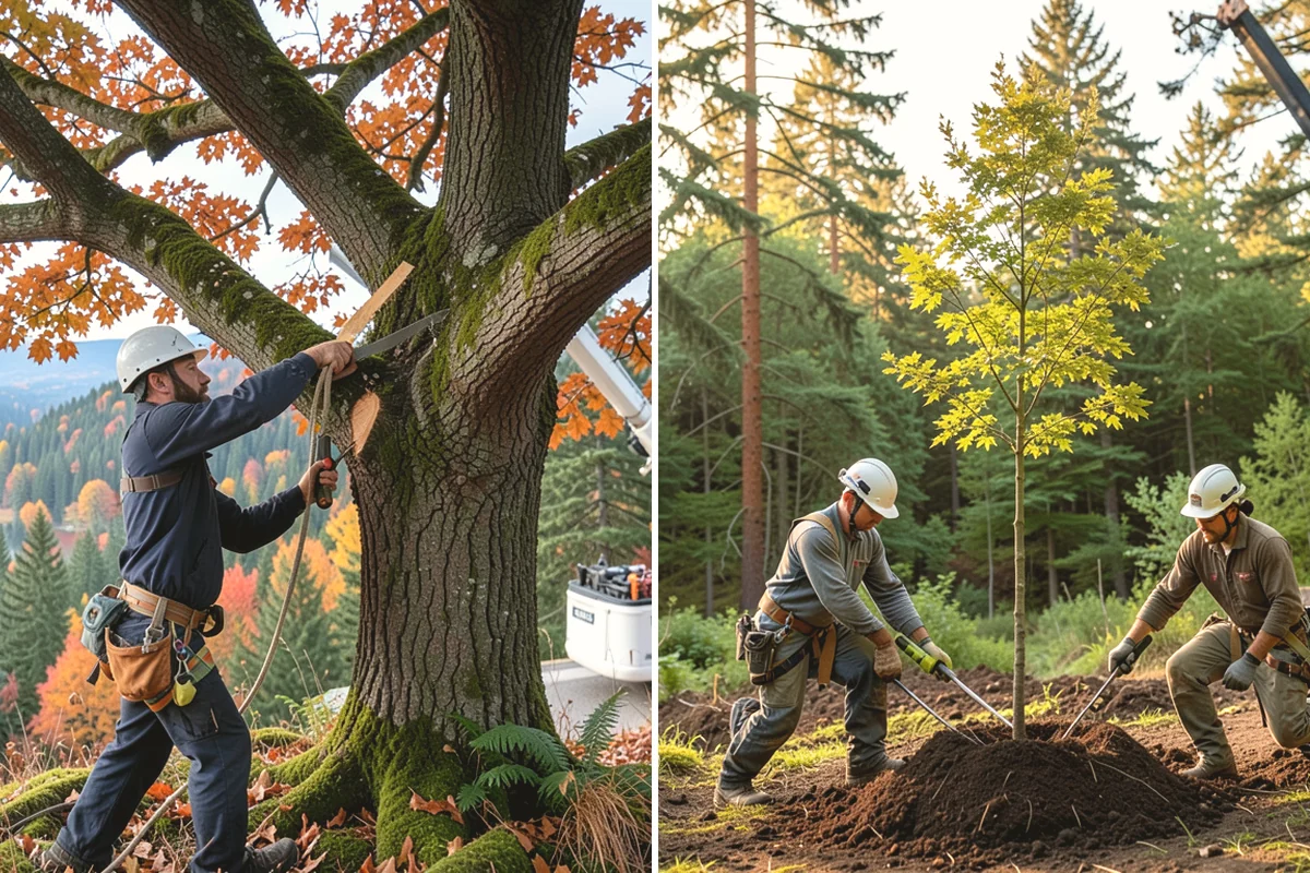 Stump removal in Mill Creek, Snohomish County, WA - Locate and mark utilities before work