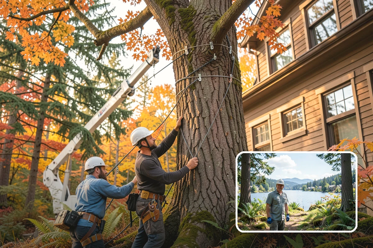 Stump removal in Milton, King County, WA - Removes tripping hazards and obstructions