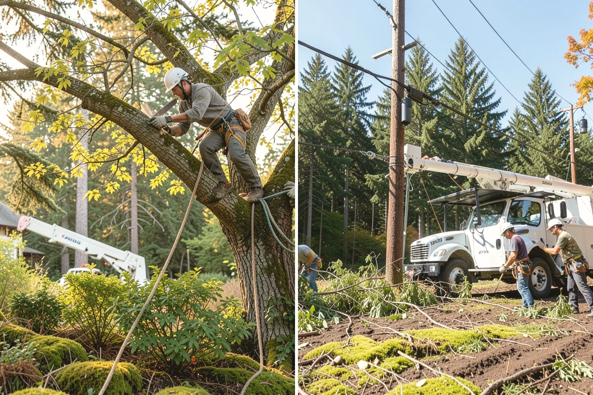 Stump removal in Monroe, Snohomish County, WA - Locate and mark utilities before work