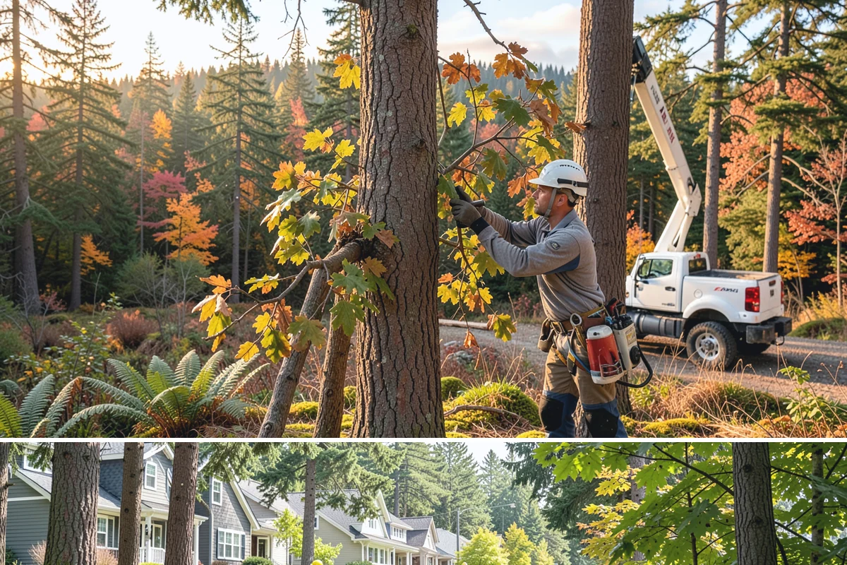 Stump removal in Normandy Park, King County, WA - Work can be performed year-round in the Puget Sound climate but may require special precautions during wet seasons when...