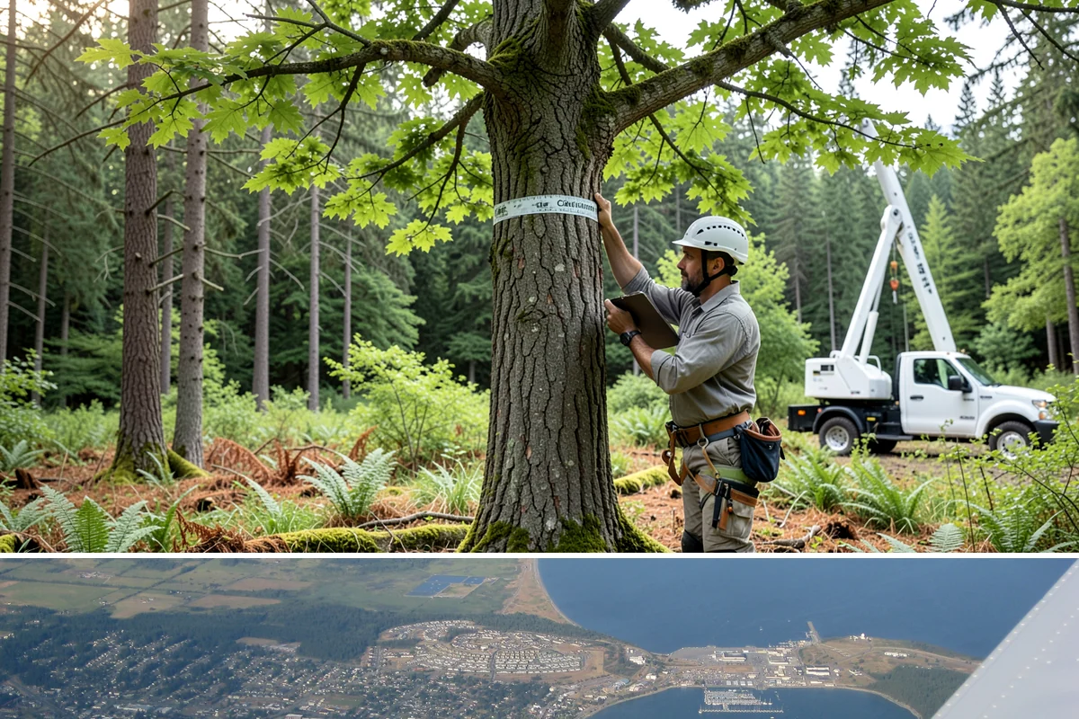 Stump removal in Oak Harbor, Island County, WA - Work can be performed year-round in the Puget Sound climate but may require special precautions during wet seasons when...