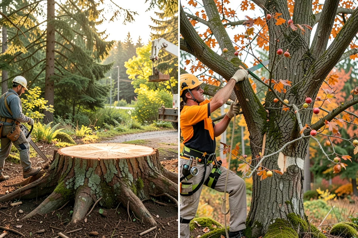 Stump removal in Pacific, King County, WA - Locate and mark utilities before work