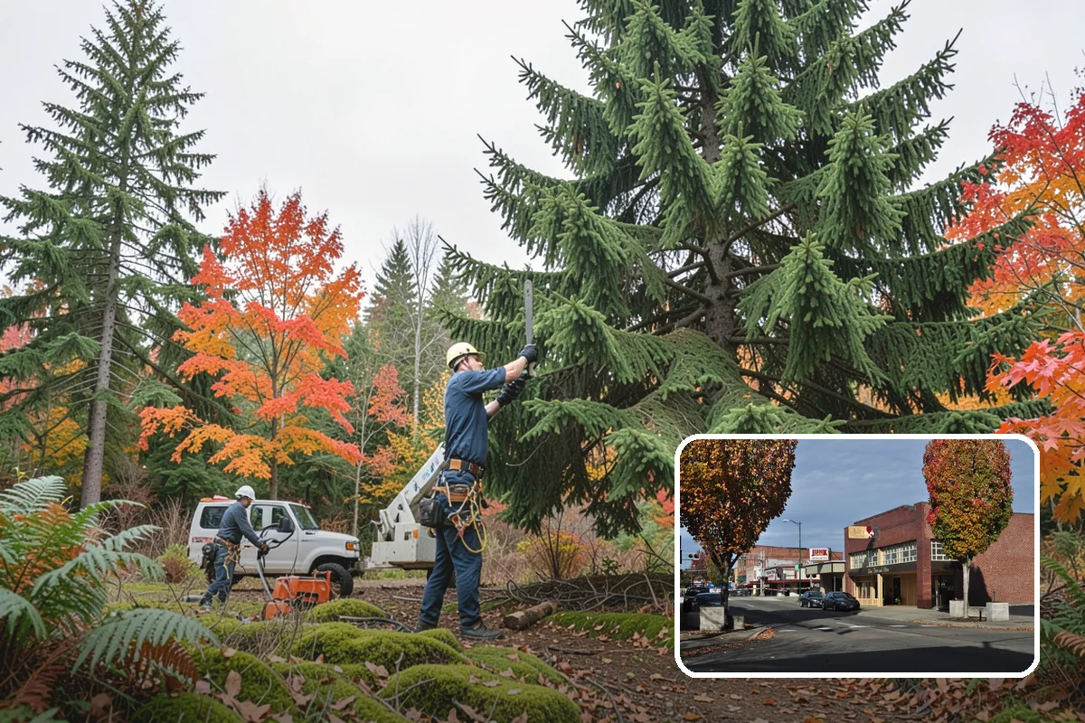 Stump removal in Puyallup, Pierce County, WA - Removes tripping hazards and obstructions