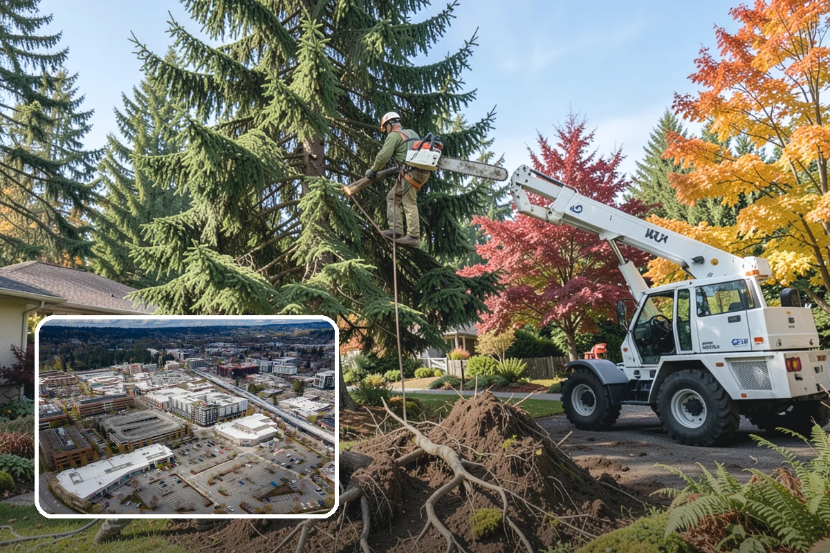 Stump removal in Redmond, King County, WA - Removes tripping hazards and obstructions
