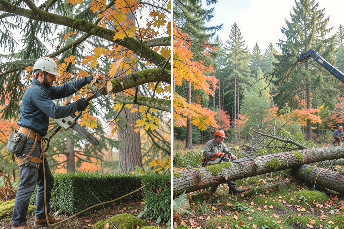 Stump removal in Ruston, Pierce County, WA - Locate and mark utilities before work