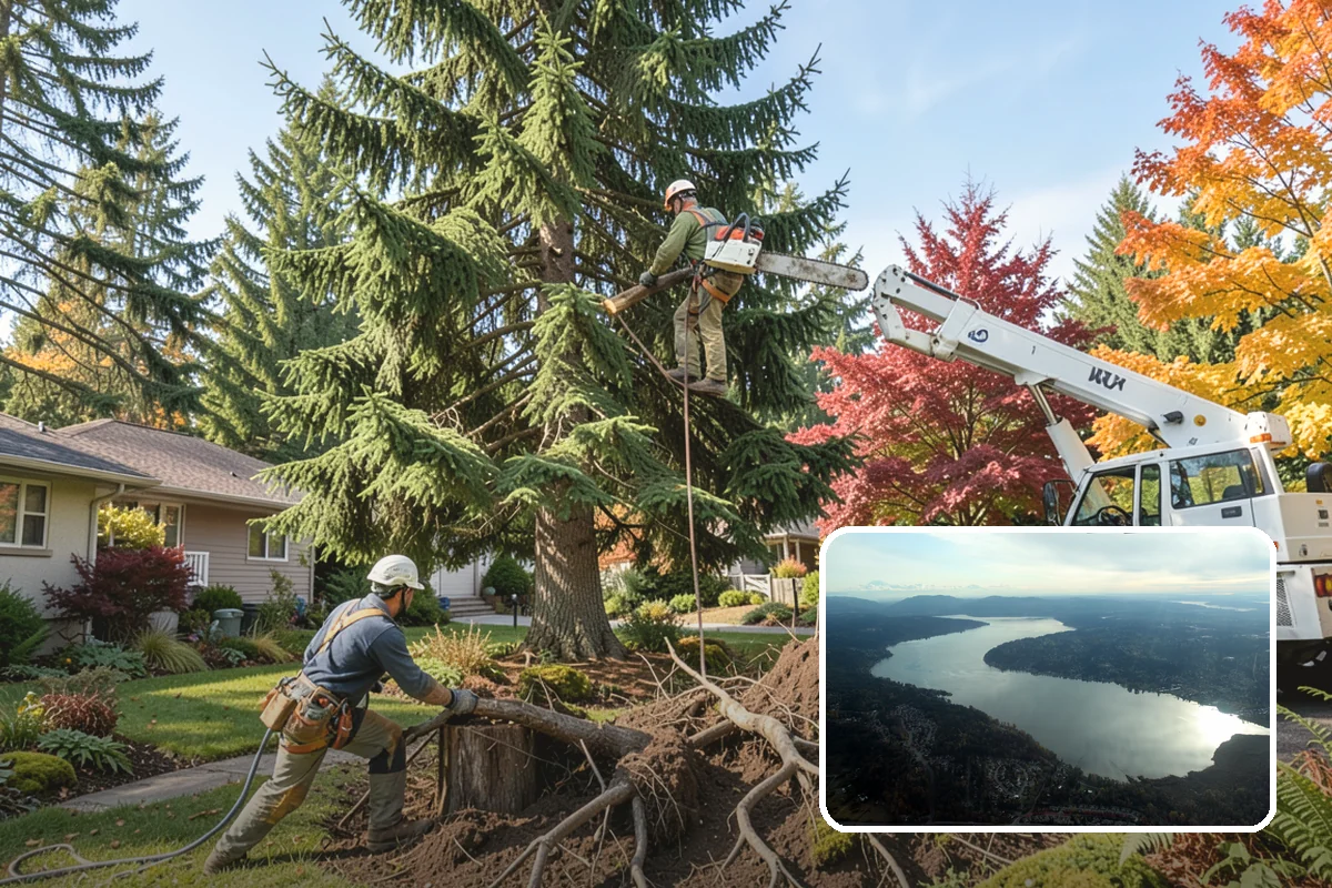 Stump removal in Sammamish, King County, WA - Removes tripping hazards and obstructions