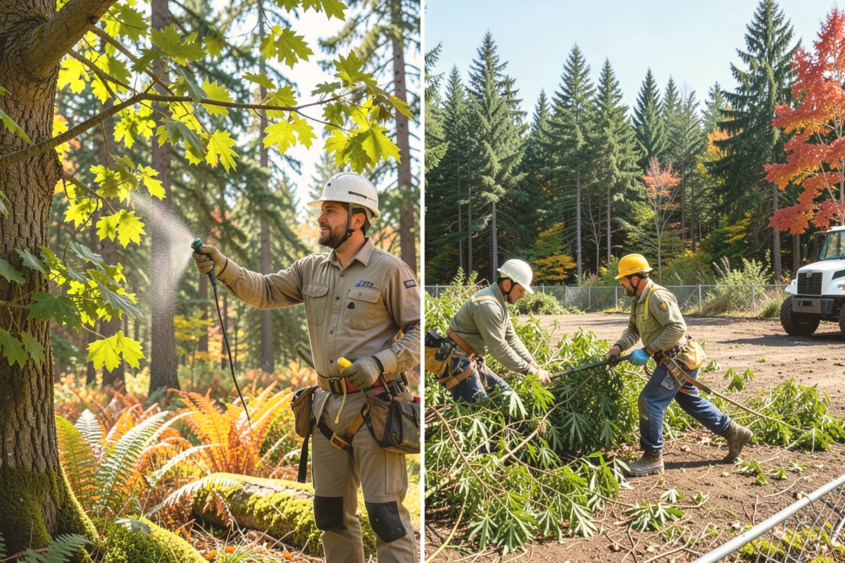 Stump removal in Snohomish, Snohomish County, WA - Locate and mark utilities before work