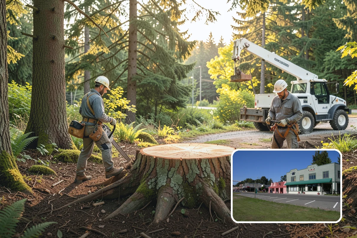 Stump removal in Snoqualmie, King County, WA - Removes tripping hazards and obstructions