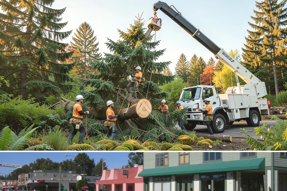 Stump removal in Snoqualmie, King County, WA - Work can be performed year-round in the Puget Sound climate but may require special precautions during wet seasons when...
