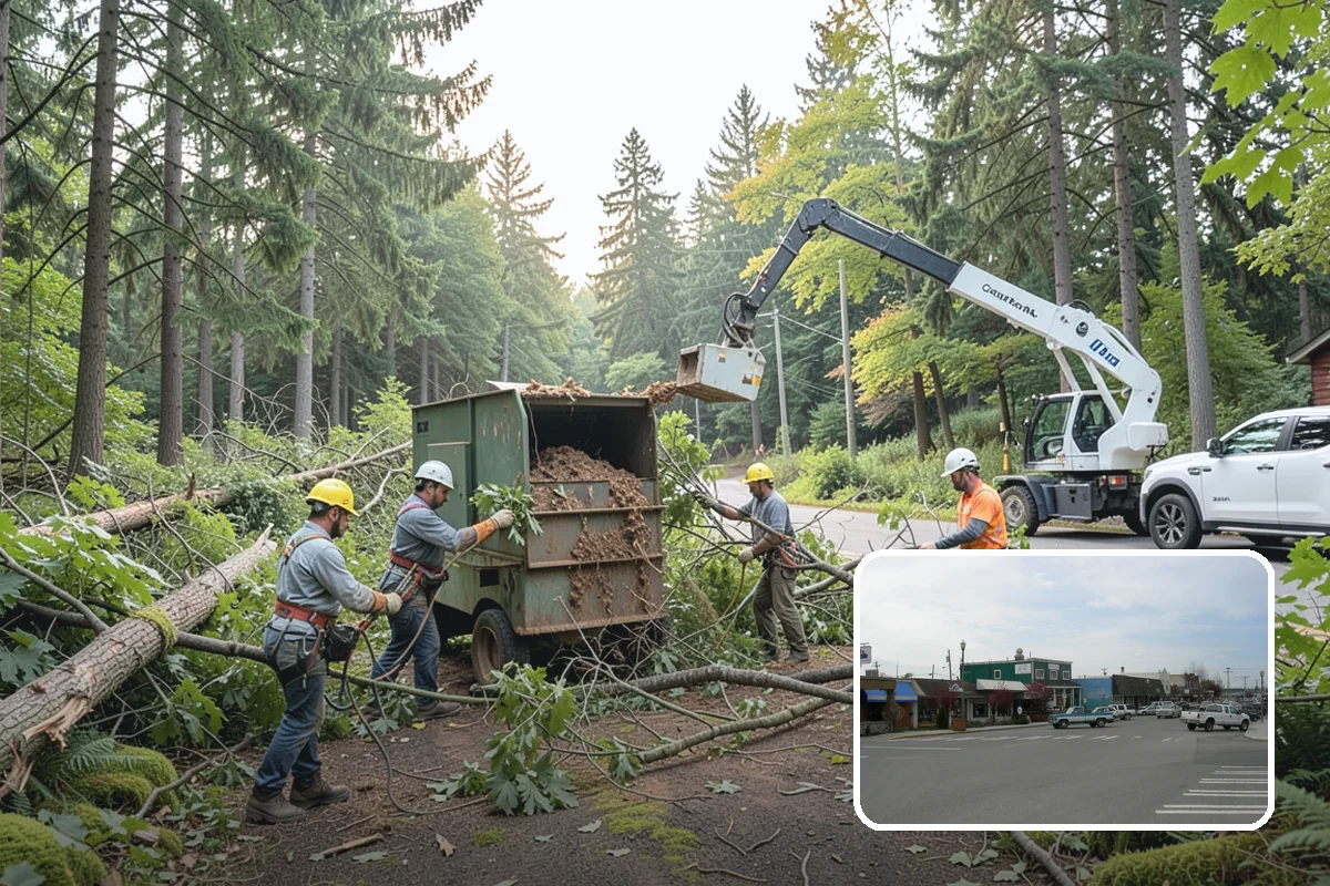 Stump removal in Stanwood, Snohomish County, WA - Removes tripping hazards and obstructions