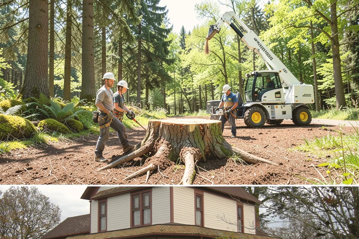 Stump removal in Sumner, Pierce County, WA - Work can be performed year-round in the Puget Sound climate but may require special precautions during wet seasons when...