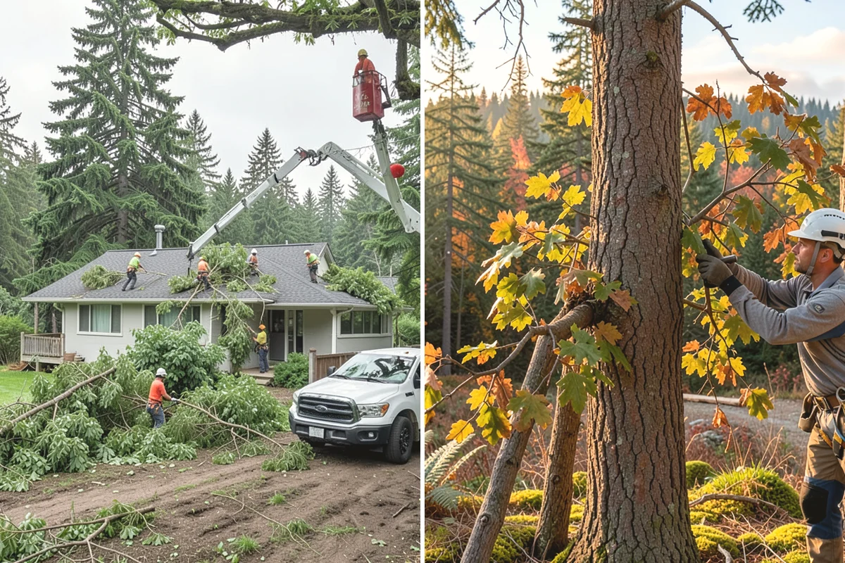 Stump removal in Tukwila, King County, WA - Locate and mark utilities before work