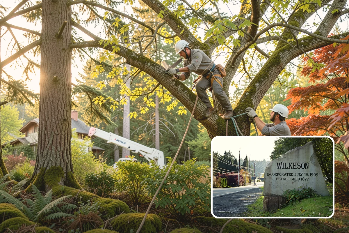 Stump removal in Wilkeson, Pierce County, WA - Removes tripping hazards and obstructions