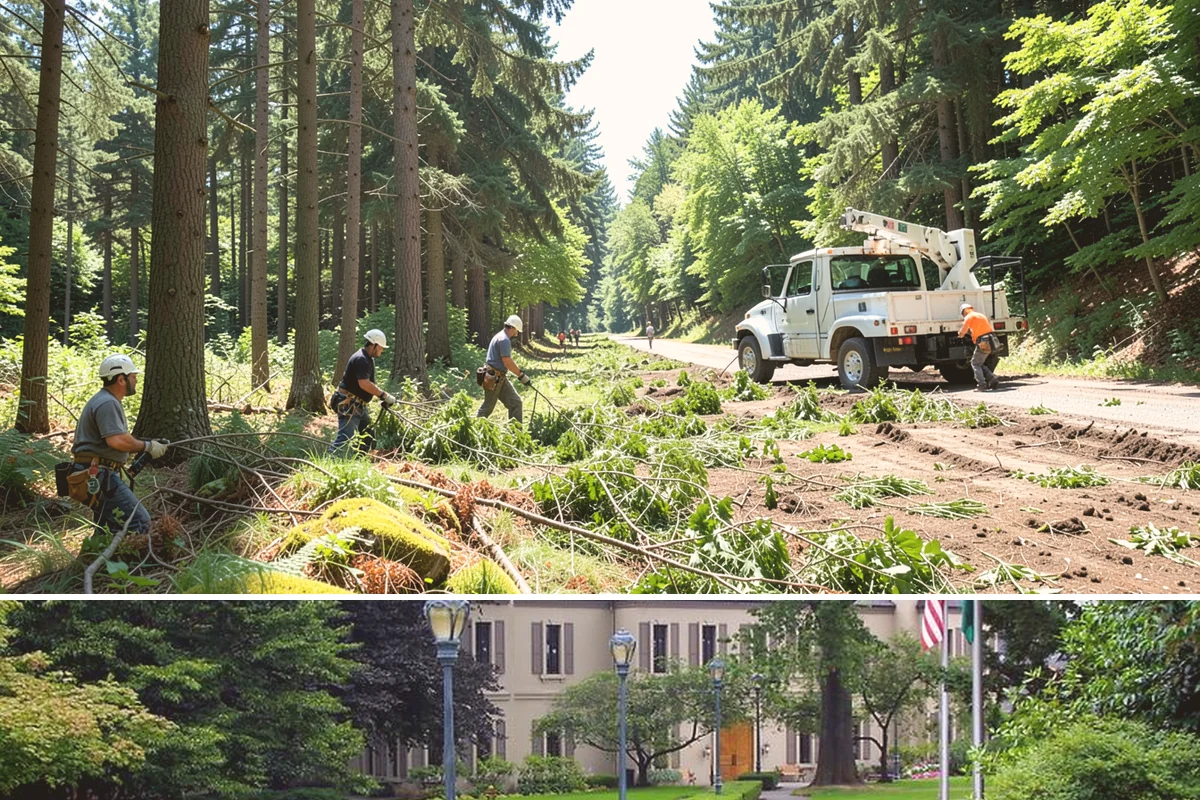 Stump removal in Woodinville, King County, WA - Work can be performed year-round in the Puget Sound climate but may require special precautions during wet seasons when...