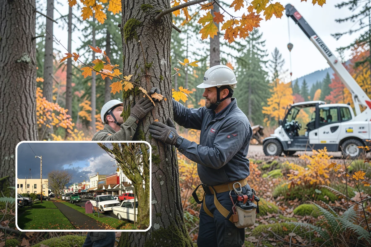 Surface root grinding in Arlington, Snohomish County, WA - Removes tripping hazards and obstructions