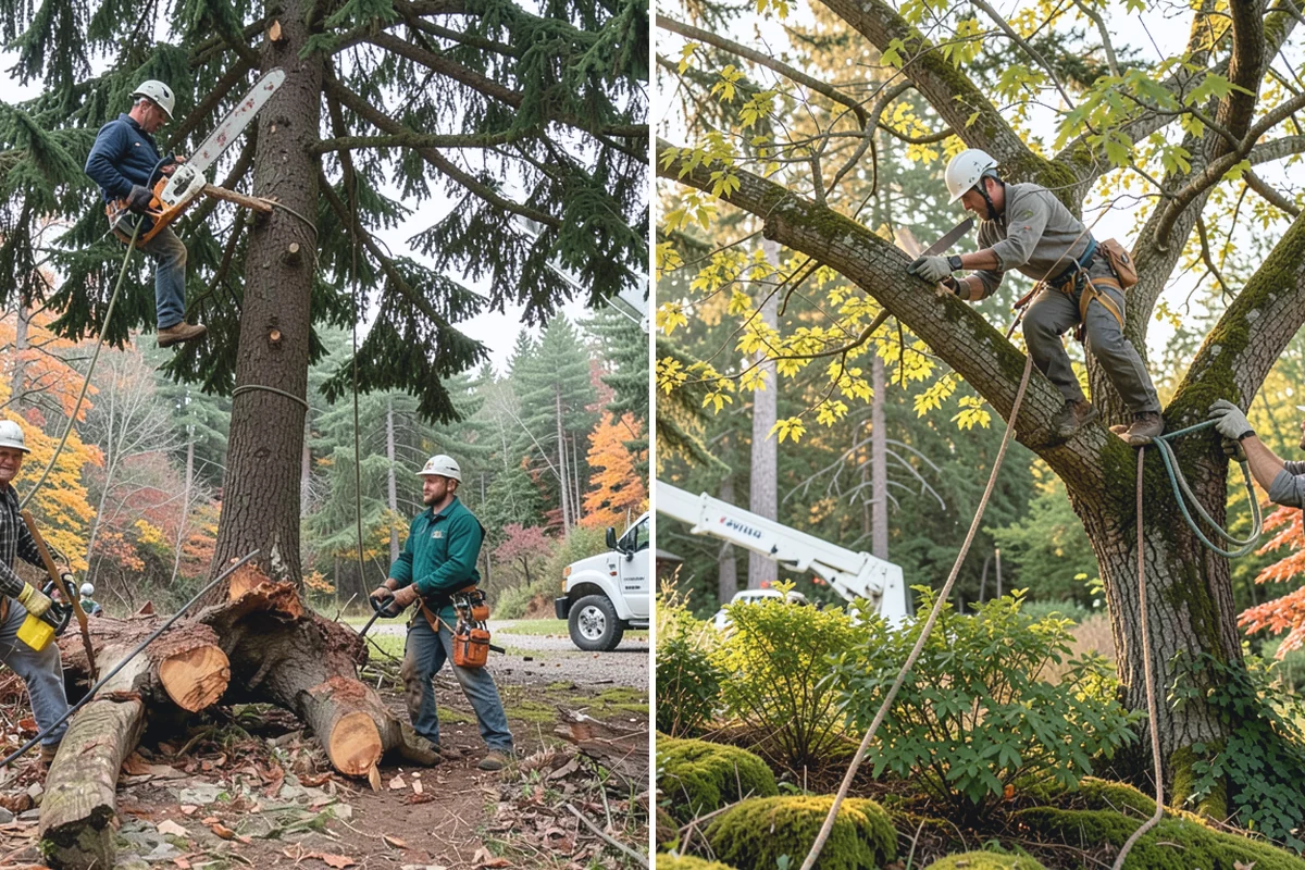 Surface root grinding in Bonney Lake, Pierce County, WA - Locate and mark utilities before work