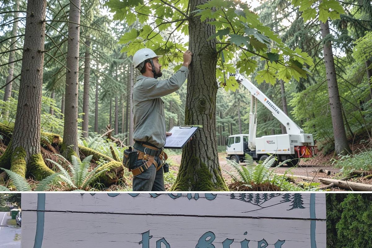 Surface root grinding in Brier, Snohomish County, WA - This work can be performed year-round in the Puget Sound climate but may require scheduling adjustments if frozen ground prevents...