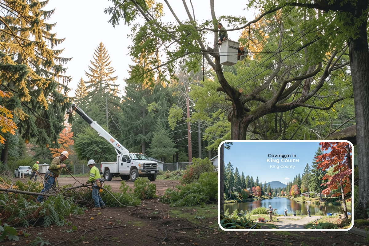 Surface root grinding in Covington, King County, WA - Removes tripping hazards and obstructions