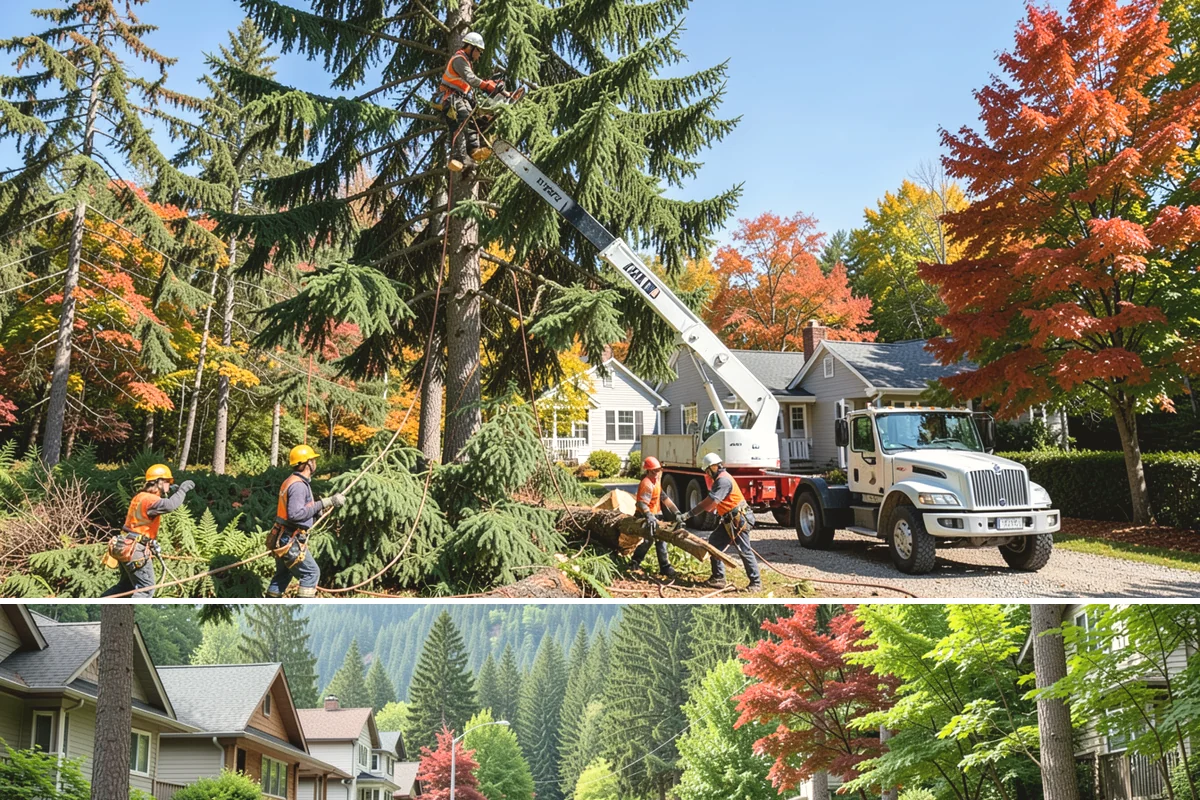 Surface root grinding in Darrington, Snohomish County, WA - This work can be performed year-round in the Puget Sound climate but may require scheduling adjustments if frozen ground prevents...