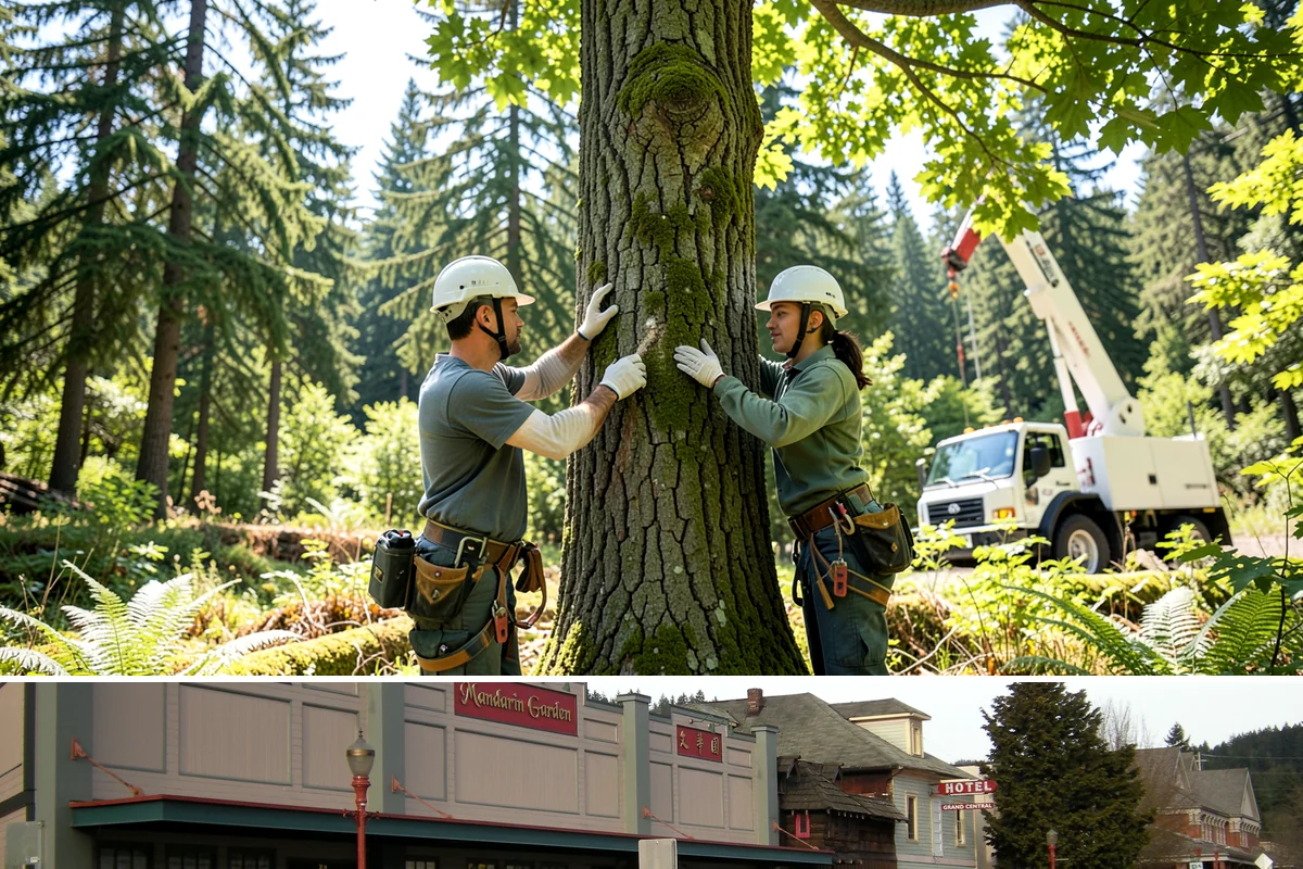 Surface root grinding in Issaquah, King County, WA - This work can be performed year-round in the Puget Sound climate but may require scheduling adjustments if frozen ground prevents...