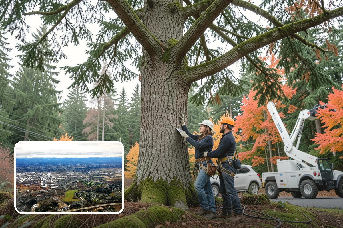 Surface root grinding in Kent, King County, WA - Removes tripping hazards and obstructions