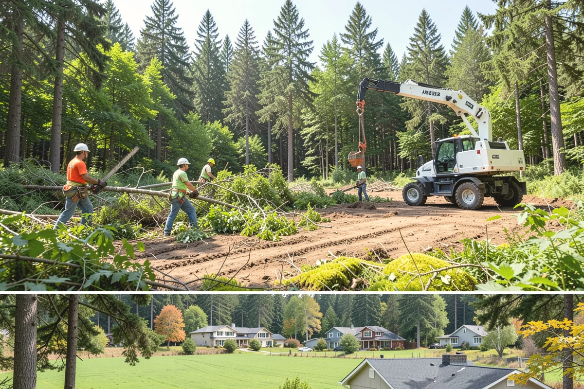 Surface root grinding in Lyman, Skagit County, WA - This work can be performed year-round in the Puget Sound climate but may require scheduling adjustments if frozen ground prevents...