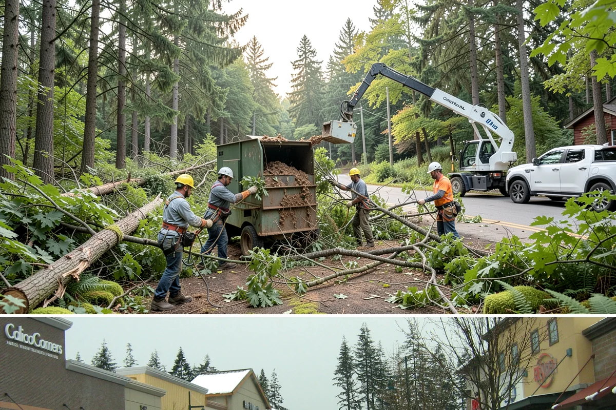 Surface root grinding in Mill Creek, Snohomish County, WA - This work can be performed year-round in the Puget Sound climate but may require scheduling adjustments if frozen ground prevents...