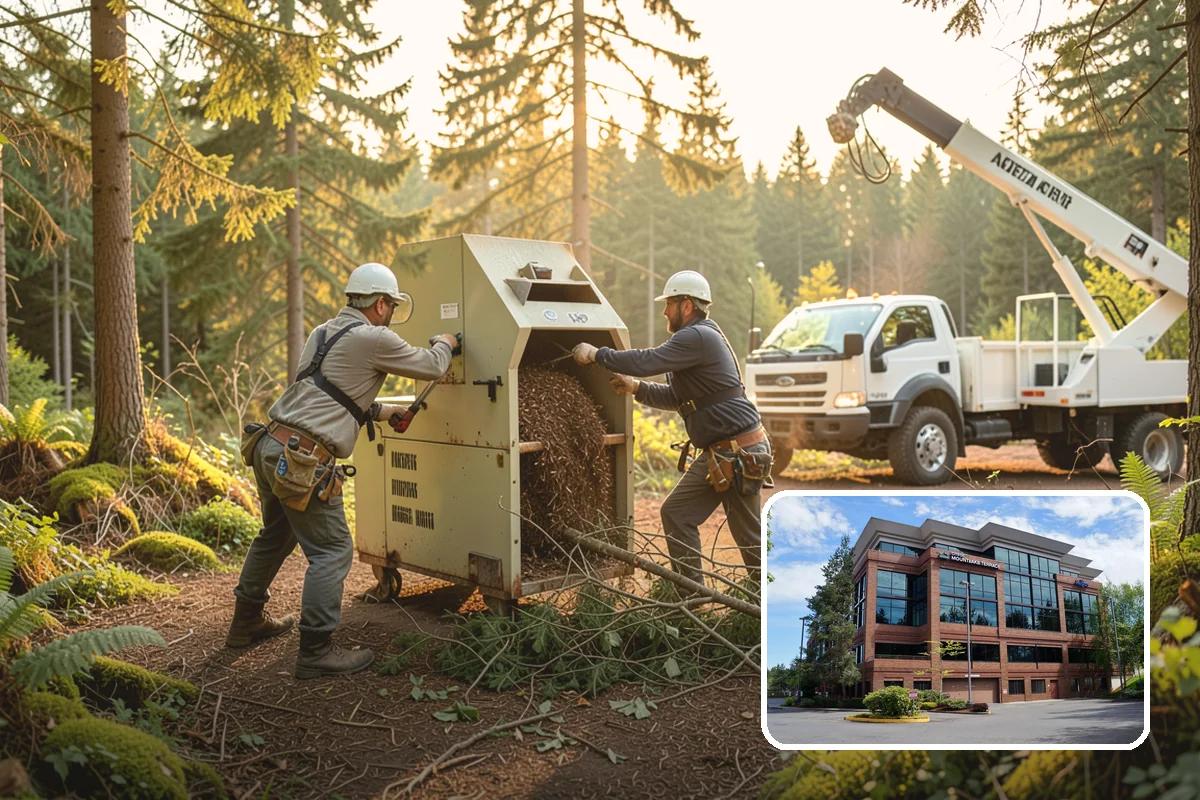 Surface root grinding in Mountlake Terrace, Snohomish County, WA - Removes tripping hazards and obstructions