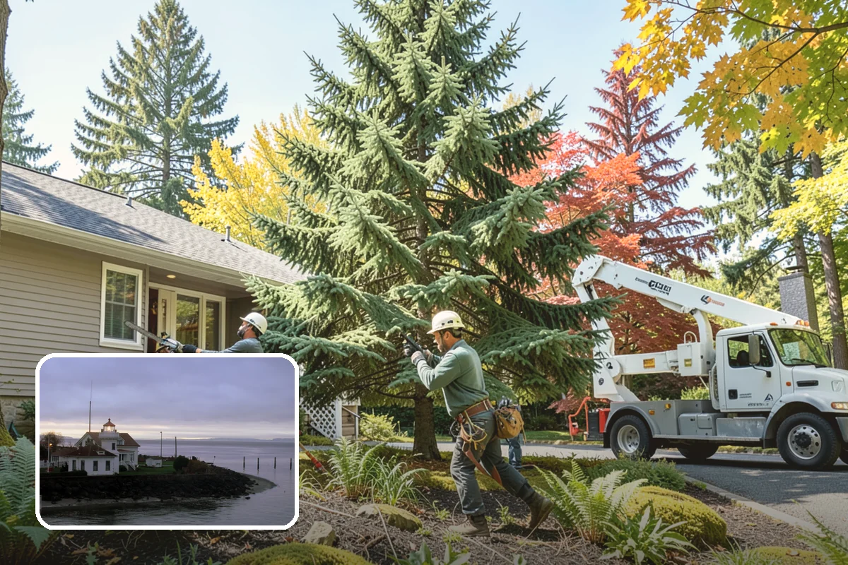 Surface root grinding in Mukilteo, Snohomish County, WA - Removes tripping hazards and obstructions