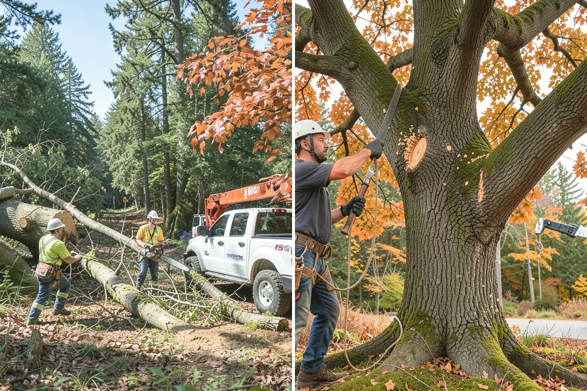 Surface root grinding in Mukilteo, Snohomish County, WA - Locate and mark utilities before work