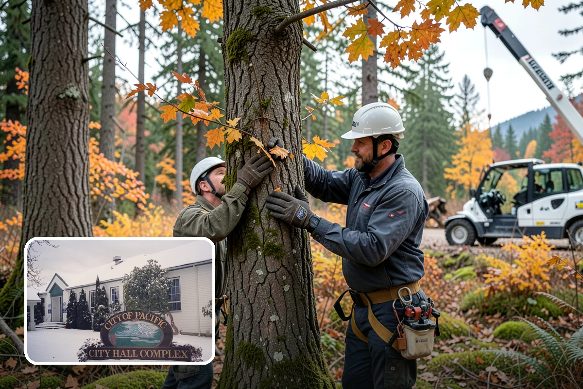 Surface root grinding in Pacific, King County, WA - Removes tripping hazards and obstructions