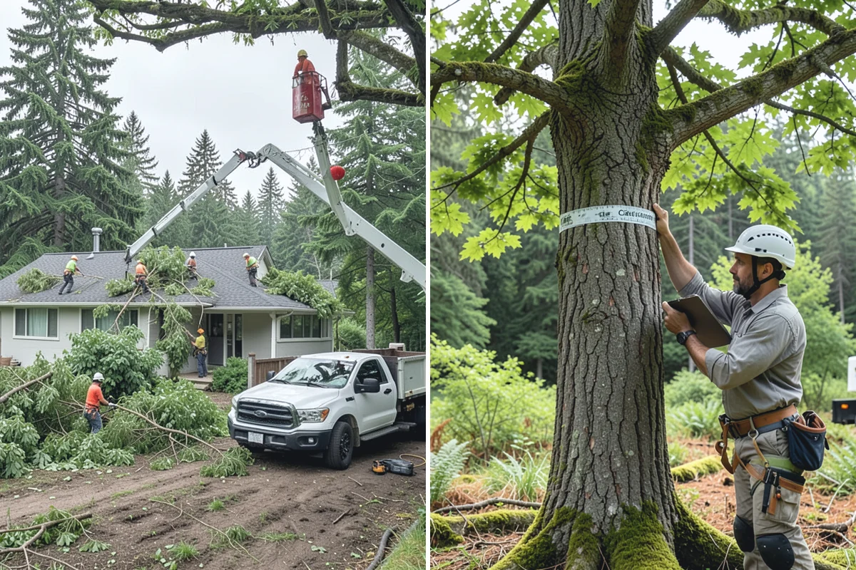 Surface root grinding in Renton, King County, WA - Locate and mark utilities before work
