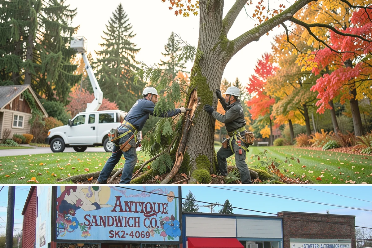 Surface root grinding in Ruston, Pierce County, WA - This work can be performed year-round in the Puget Sound climate but may require scheduling adjustments if frozen ground prevents...