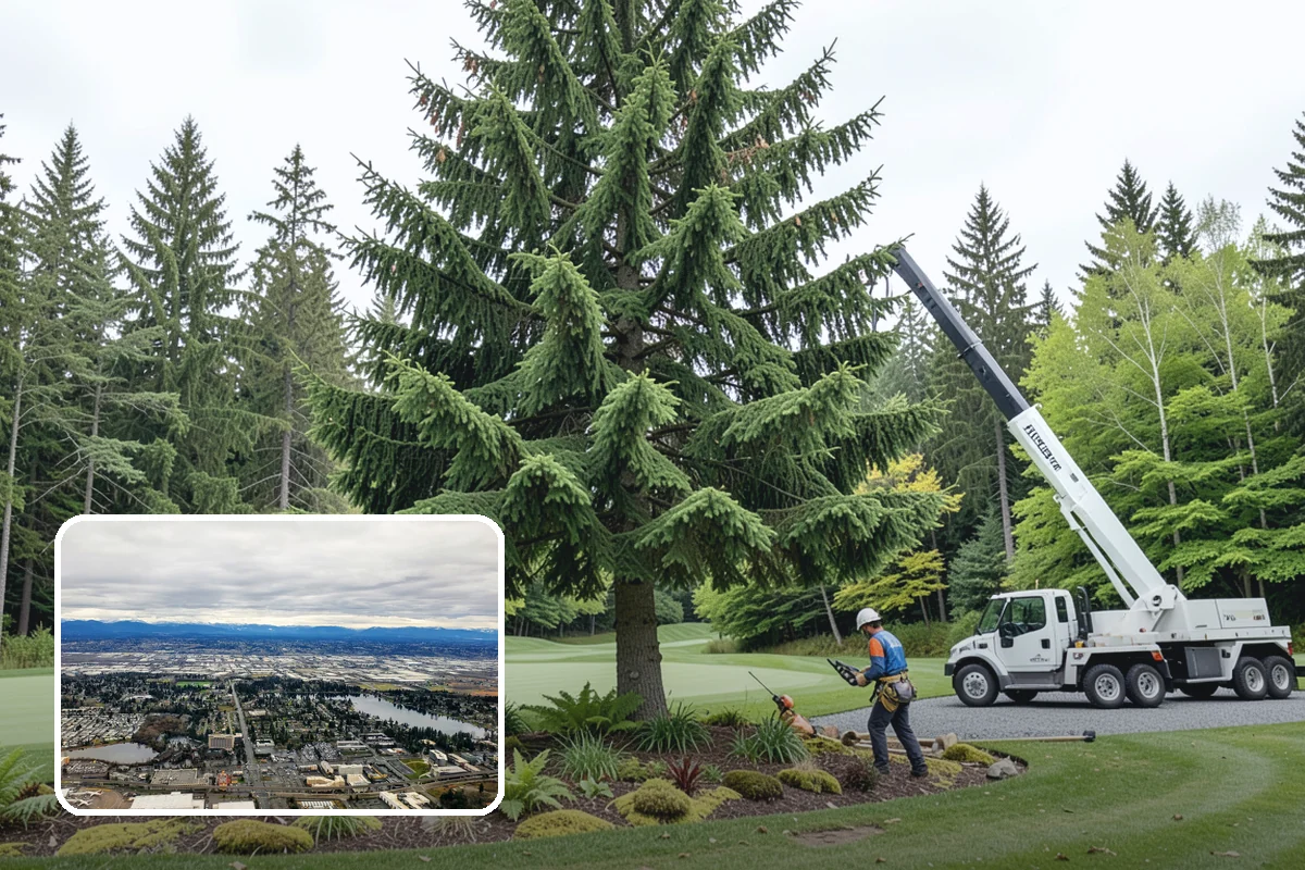 Surface root grinding in SeaTac, King County, WA - Removes tripping hazards and obstructions