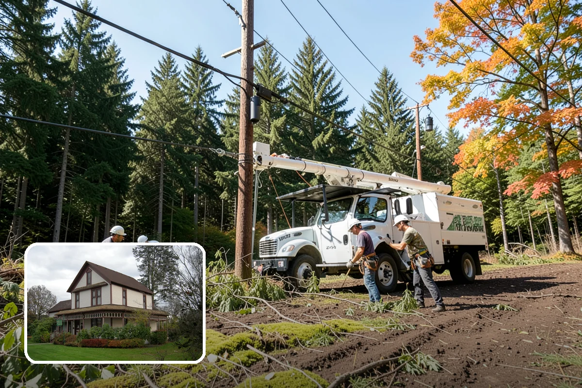 Surface root grinding in Sumner, Pierce County, WA - Removes tripping hazards and obstructions