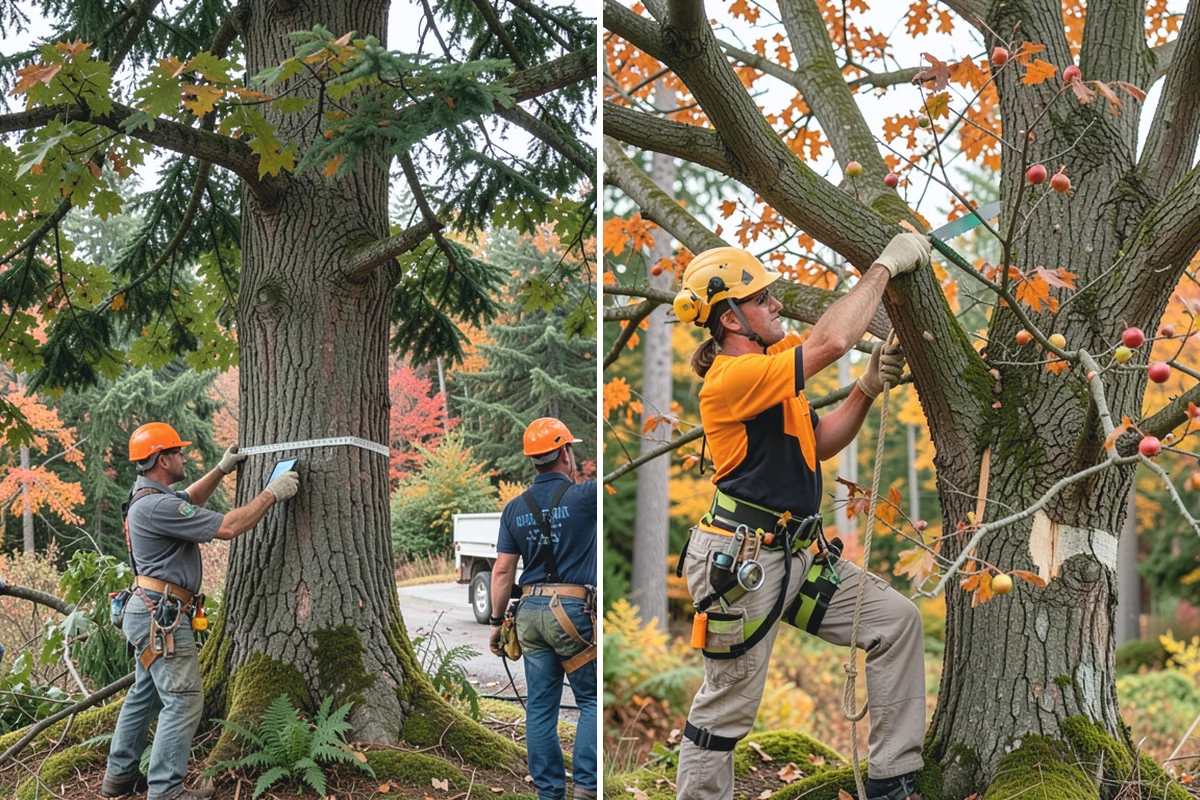 Surface root grinding in Sumner, Pierce County, WA - Locate and mark utilities before work