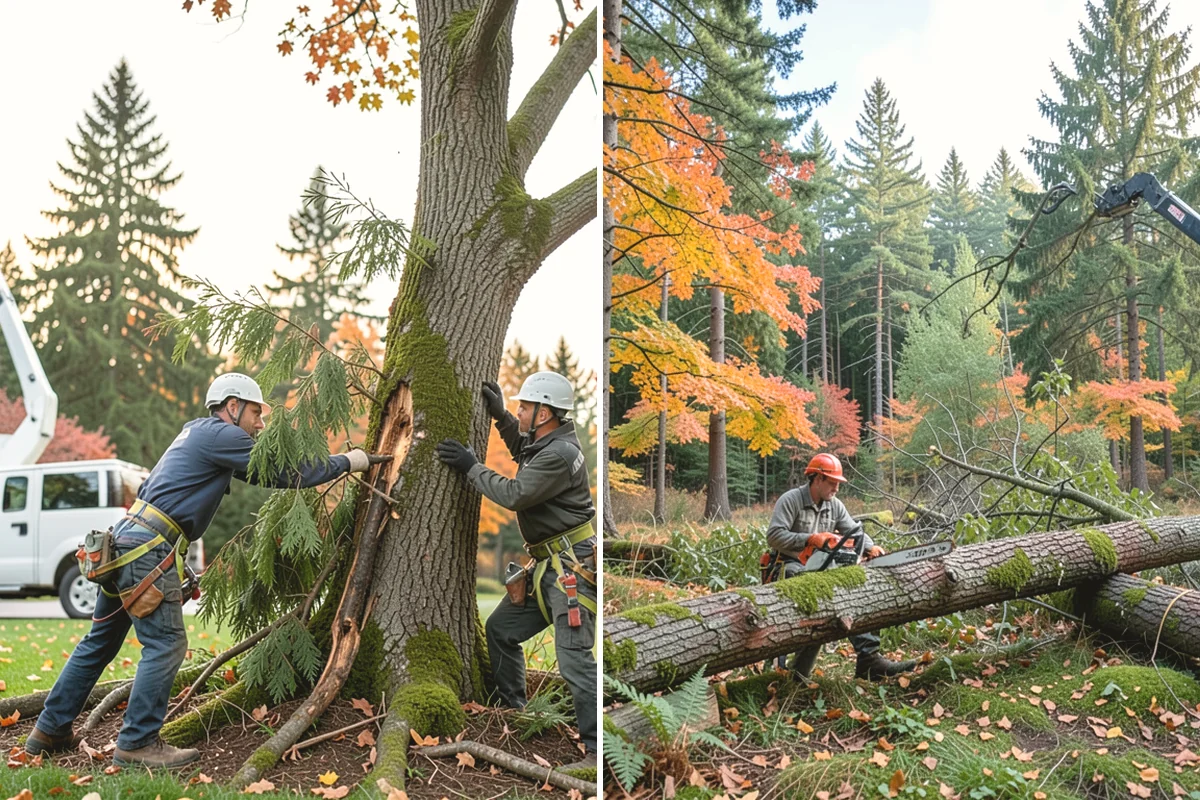 Surface root grinding in Tacoma, Pierce County, WA - Locate and mark utilities before work