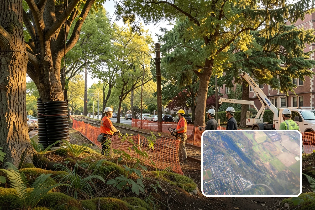 Trail clearing in Algona, King County, WA - Improves access and usability of a site