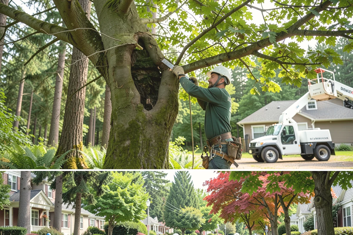 Trail clearing in Beaux Arts Village, King County, WA - Work should be scheduled when ground conditions allow for hauling equipment on uneven or wet terrain while considering local...