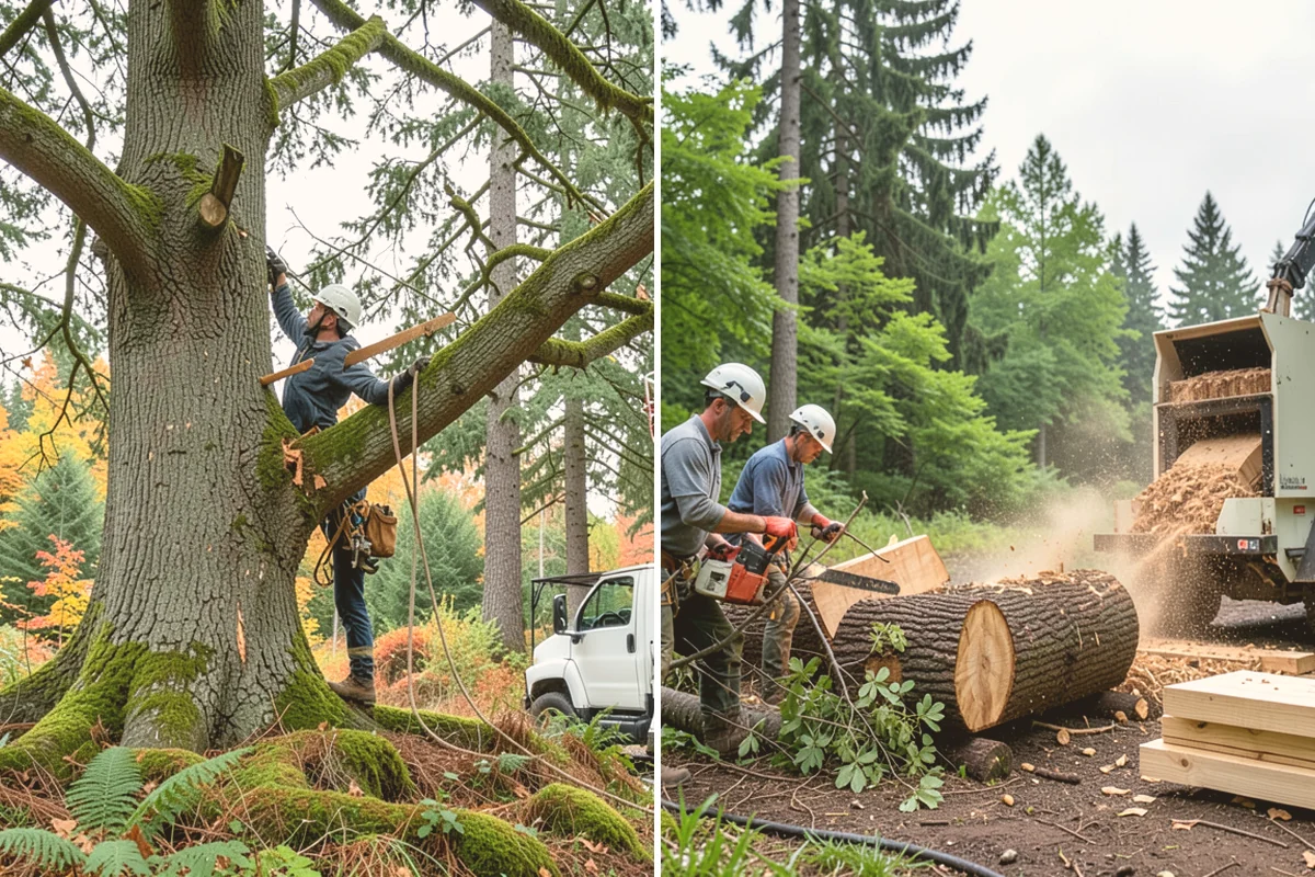 Trail clearing in Brier, Snohomish County, WA - Assess the site and mark features to protect