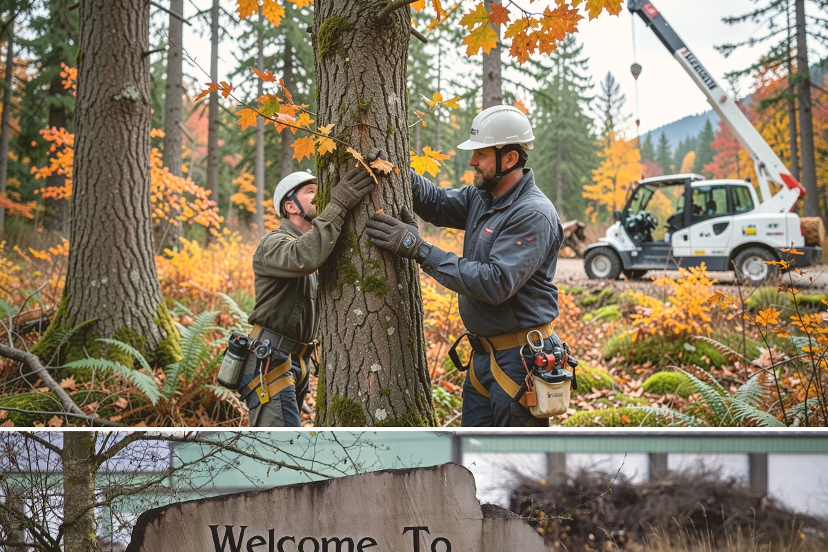 Trail clearing in Buckley, Pierce County, WA - Work should be scheduled when ground conditions allow for hauling equipment on uneven or wet terrain while considering local...