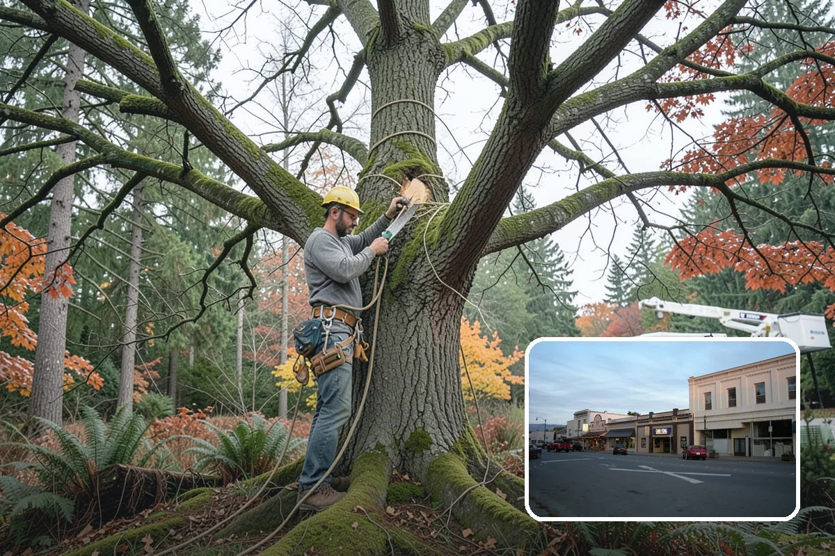 Trail clearing in Burlington, Skagit County, WA - Improves access and usability of a site