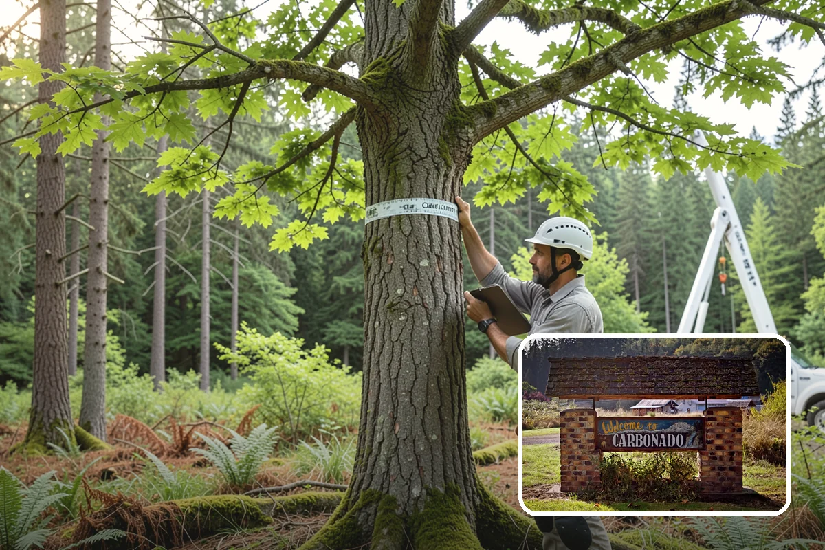 Trail clearing in Carbonado, Pierce County, WA - Improves access and usability of a site