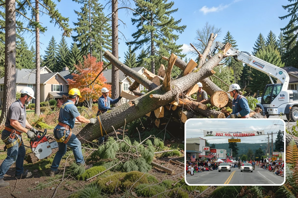 Trail clearing in Carnation, King County, WA - Improves access and usability of a site
