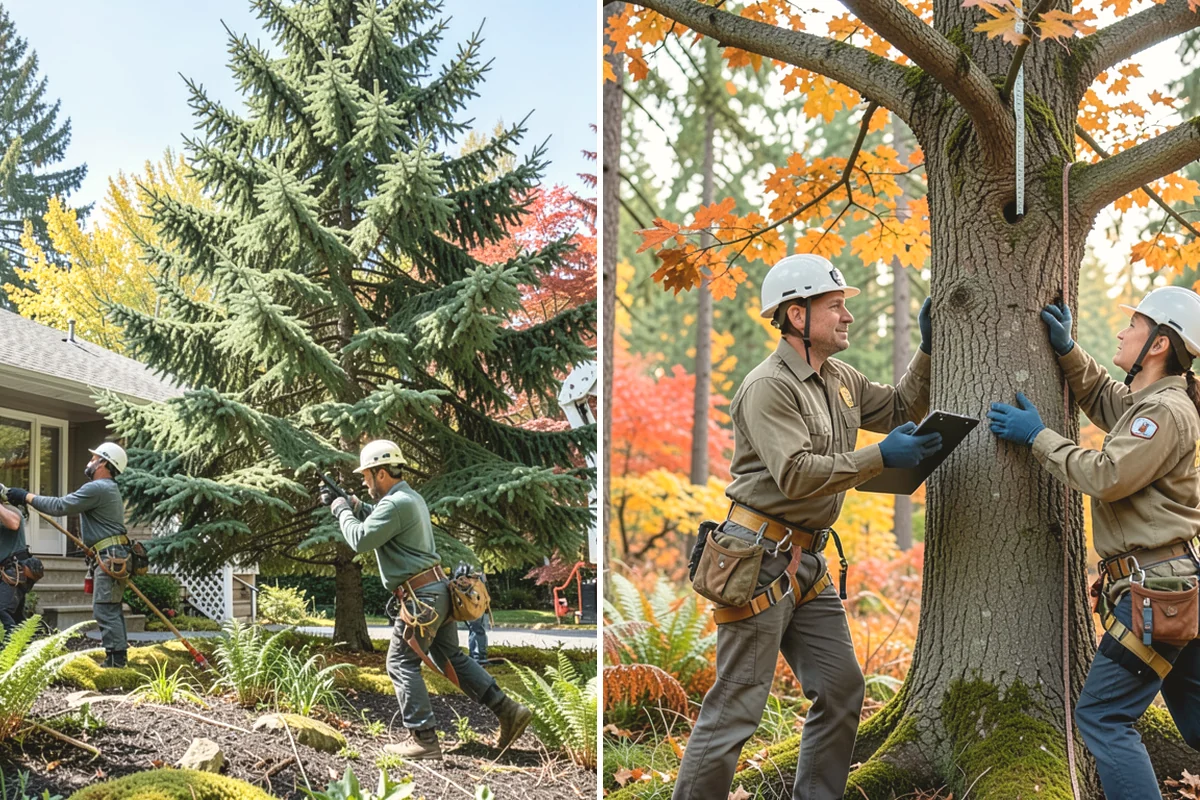 Trail clearing in Carnation, King County, WA - Assess the site and mark features to protect