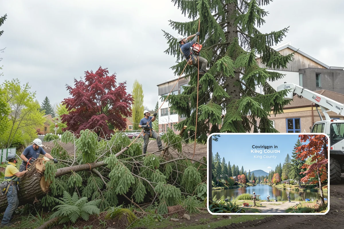 Trail clearing in Covington, King County, WA - Improves access and usability of a site