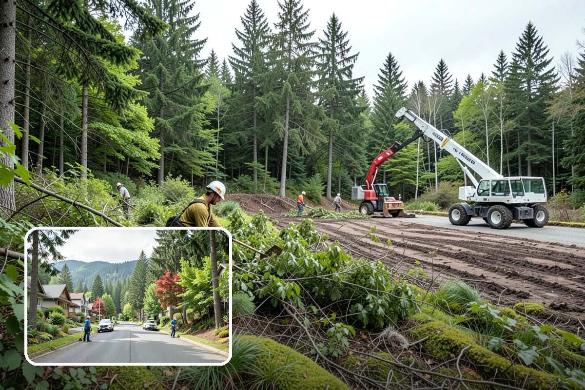 Trail clearing in Darrington, Snohomish County, WA - Improves access and usability of a site