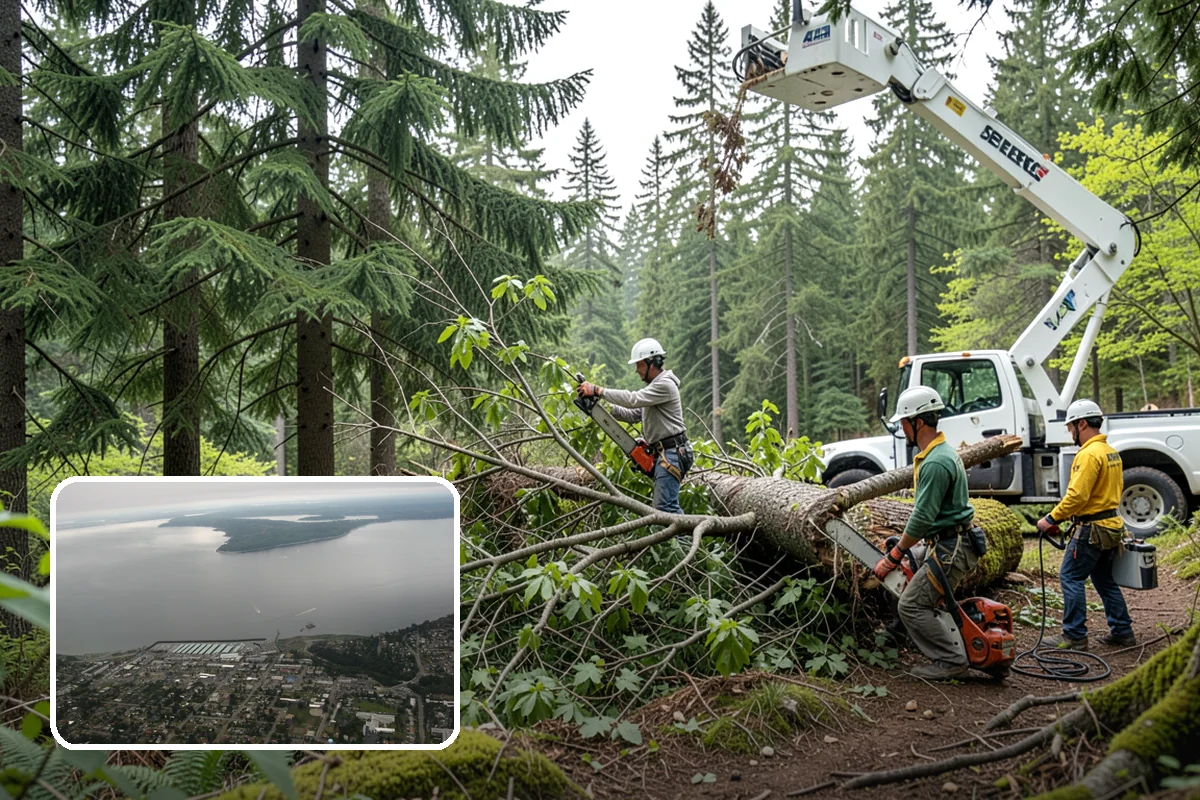 Trail clearing in Des Moines, King County, WA - Improves access and usability of a site