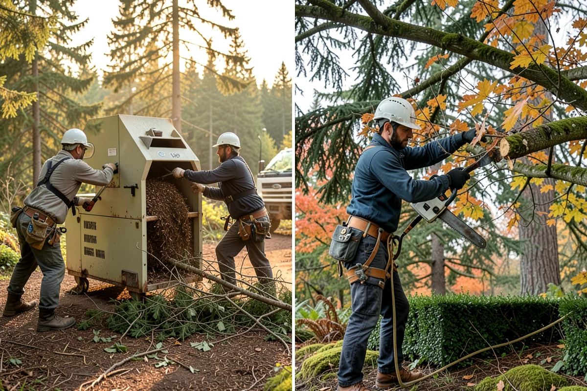 Trail clearing in DuPont, Pierce County, WA - Assess the site and mark features to protect