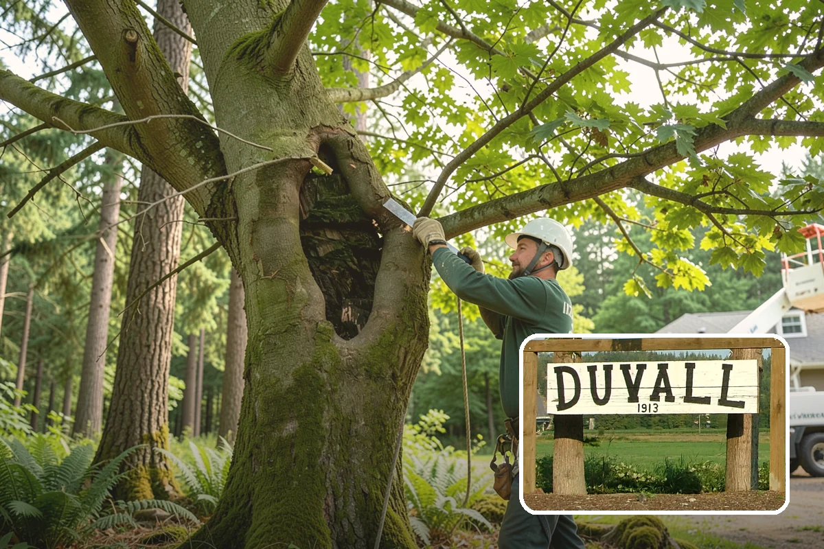 Trail clearing in Duvall, King County, WA - Improves access and usability of a site
